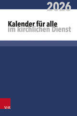 Kalender f&uuml;r alle im kirchlichen Dienst - 