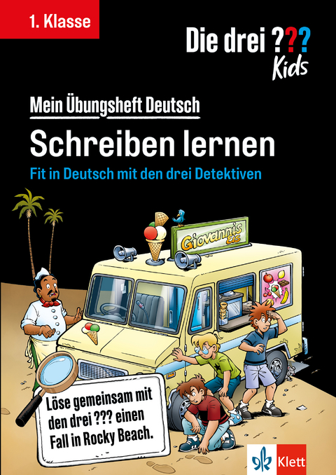 Die drei ??? Kids: Mein &Uuml;bungsheft Deutsch 1. Klasse - Schreiben lernen