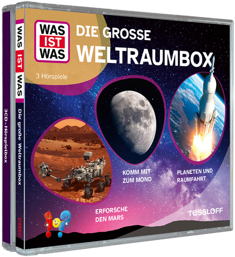 WAS IST WAS 3-CD H&ouml;rspielbox. Die gro&szlig;e Weltraumbox