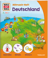 WAS IST WAS Junior Mitmach-Heft Deutschland - Christina Braun, Sabine Schuck
