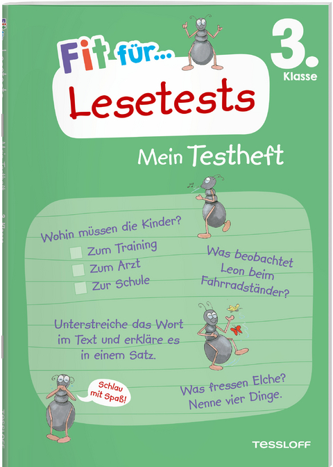 Fit für Lesetests 3. Klasse. Mein Testheft - Julia Meyer