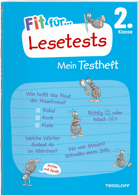Fit f&uuml;r Lesetests 2. Klasse. Mein Testheft - Julia Meyer