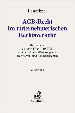 AGB-Recht im unternehmerischen Rechtsverkehr