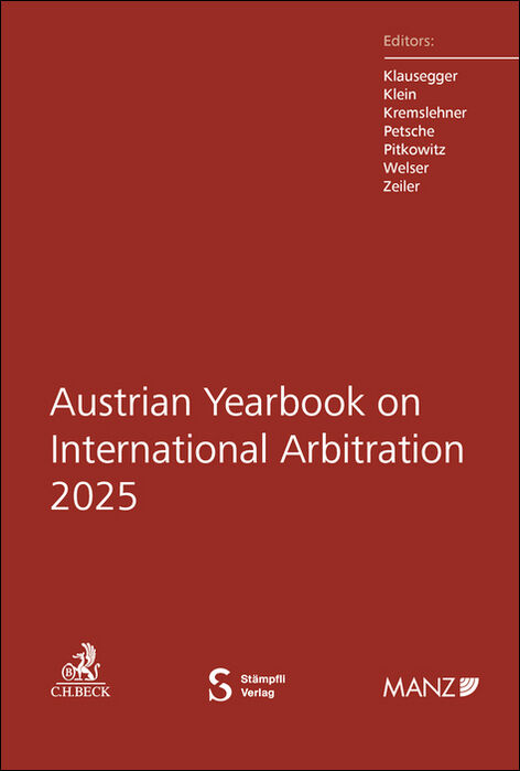 Austrian Yearbook on International Arbitration 2025 - 