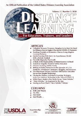 Distance Learning Vol 17 Issue 3 - 