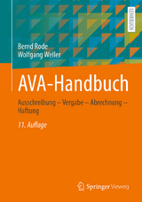 AVA-Handbuch - Rode, Bernd; Weller, Wolfgang