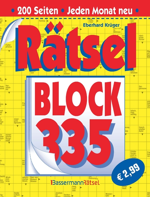 Rätselblock 335 - Eberhard Krüger