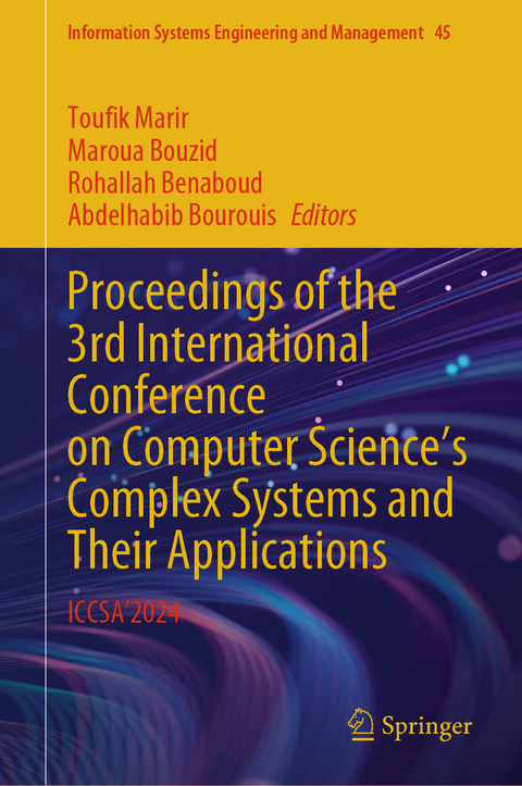 Proceedings of the 3rd International Conference on Computer Science's Complex Systems and Their Applications - 