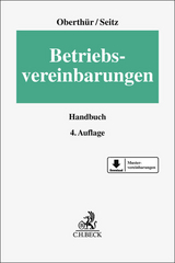 Betriebsvereinbarungen - Oberthür, Nathalie; Seitz, Stefan