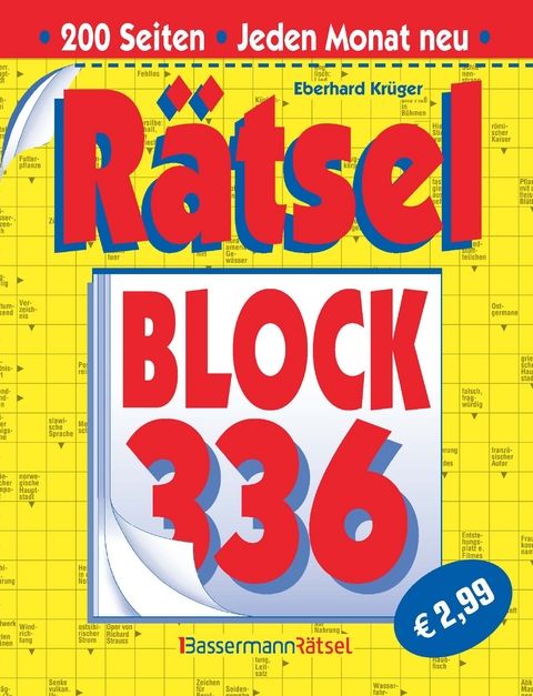 R&auml;tselblock 336 - Eberhard Kr&uuml;ger