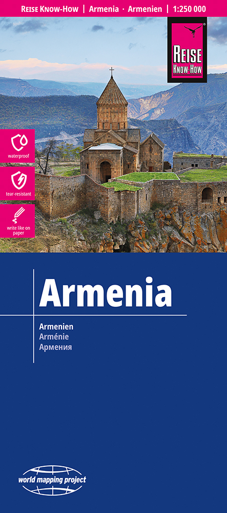 Reise Know-How Landkarte Armenien / Armenia (1:250.000)