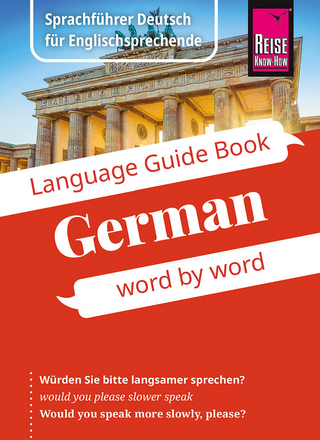 Reise Know-How Language Guide Book German - word by word