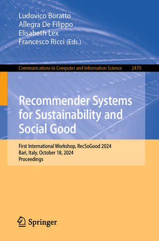 Recommender Systems for Sustainability and Social Good