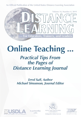 Distance Learning Vol 16 Issue 4