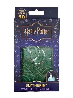 Harry Potter: Slytherin Wax Sticker Seals (Set of 50)