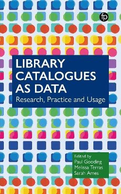 Library Catalogues as Data - 