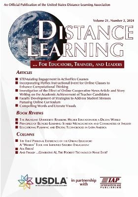 Distance Learning Vol 21 Issue 2 - 