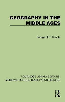 Geography in the Middle Ages