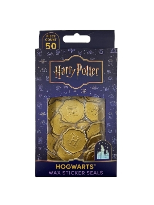 Harry Potter: Hogwarts Gold Wax Sticker Seals (Set of 50) -  Insight Editions