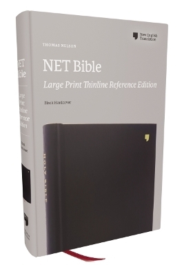 NET Bible, Large Print Thinline with Cross References, Hardcover, Comfort Print (Thumb Indexed)