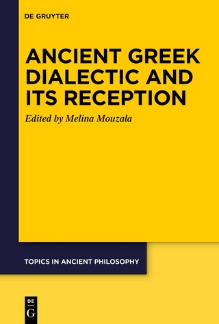 Ancient Greek Dialectic and Its Reception