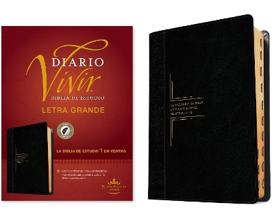 Biblia de estudio del diario vivir RVR60, letra grande -  Tyndale