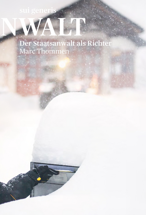 Der Staatsanwalt als Richter - Marc Thommen