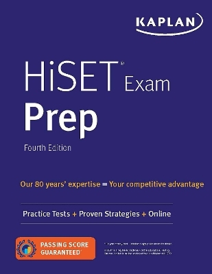 HiSET Exam Prep -  Kaplan Test Prep, Caren Van Slyke