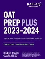 OAT Prep Plus 2023-2024 - Kaplan Test Prep