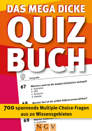 Das mega dicke Quizbuch (rot)