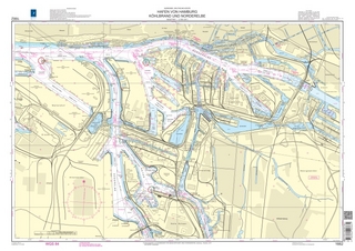Hafen von Hamburg - Köhlbrand und Norderelbe