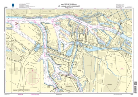Hafen von Hamburg - K&ouml;hlbrand und Norderelbe - 