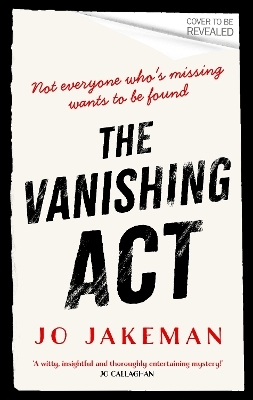 The Vanishing Act - Jo Jakeman