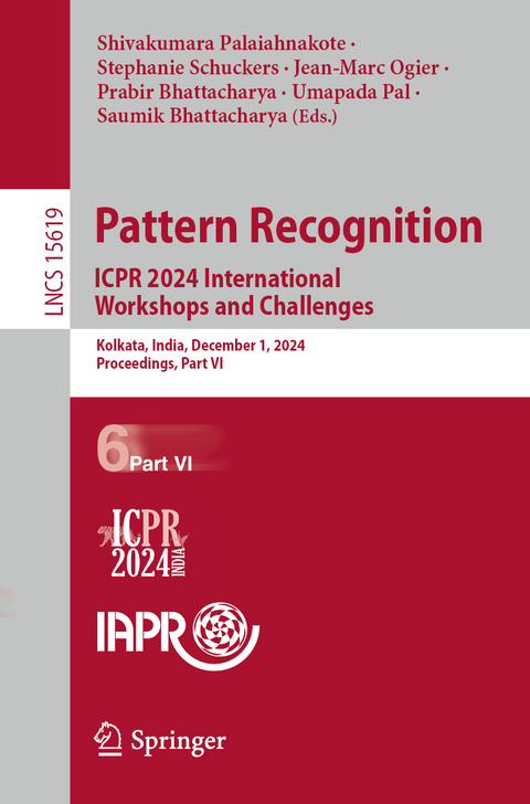 Pattern Recognition. ICPR 2024 International Workshops and Challenges - 
