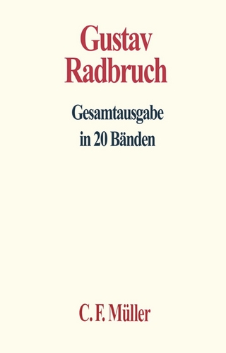 Gustav Radbruch Gesamtausgabe