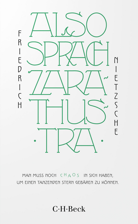 Also sprach Zarathustra - Friedrich Nietzsche