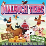 Malbuch Tiere - Mein tierisches Kritzelmalbuch - S&amp Inspirations Lounge;  L