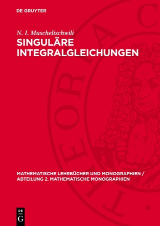 Singuläre Integralgleichungen