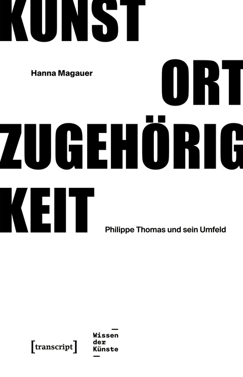 Kunst, Ort, Zugeh&ouml;rigkeit - Hanna Magauer