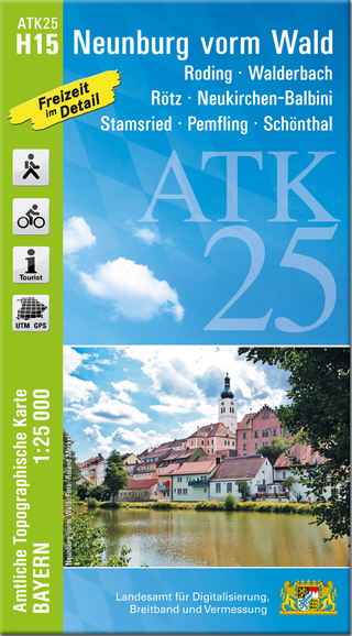 ATK25-H15 Neunburg vorm Wald (Amtliche Topographische Karte 1:25000)