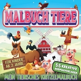 Malbuch Tiere - Mein tierisches Kritzelmalbuch - S&amp Inspirations Lounge;  L