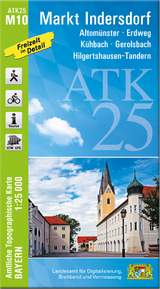 ATK25-M10 Markt Indersdorf (Amtliche Topographische Karte 1:25000) - 
