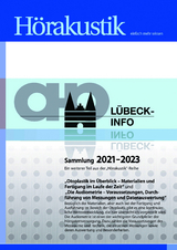 L&Uuml;BECK-INFO Sammlung 2021-2023 - Hannah Albrecht, Mats Barkau, Magdalena Ferwagner, Simon Gawenda, Frederick Hahn, Laurie Osten, Stefanie Ziegler