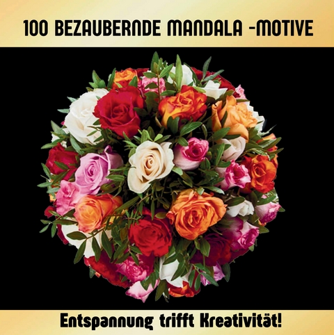 Blumen-Mandalas zum Ausmalen - S&amp Inspirations Lounge;  L