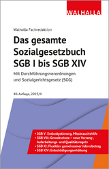 Das gesamte Sozialgesetzbuch SGB I bis SGB XIV - 
