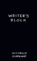 Notizbuch »Writer's Block«