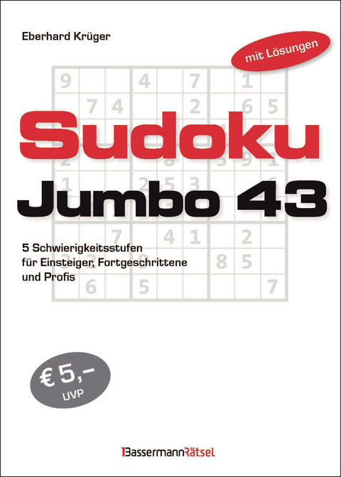 Sudokujumbo 43 - Eberhard Kr&uuml;ger