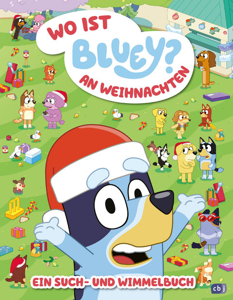 BLUEY &ndash; Wo ist BLUEY? an Weihnachten &ndash; Ein Such- und Wimmelbuch