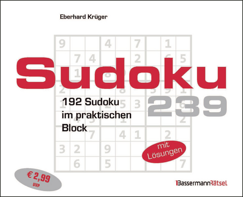 Sudokublock 239 - Eberhard Kr&uuml;ger
