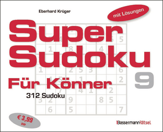 Supersudoku für Könner 9 (5 Exemplare à 3,99 €)